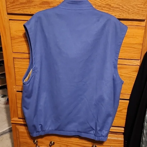 Peter Millar Wool/ Silk Royal Blue Golf Vest